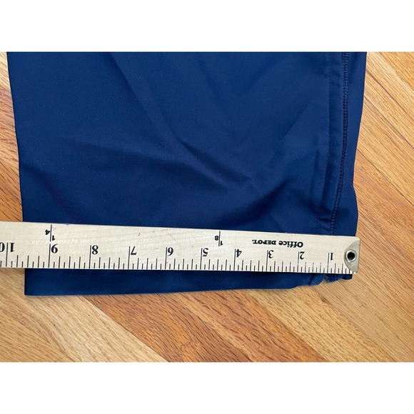 Nike Dri-Fit Men's Pants Track Basketball Y2k Ankle Zip Hem Flat Front‎ XL Blue - Picture 4 of 9